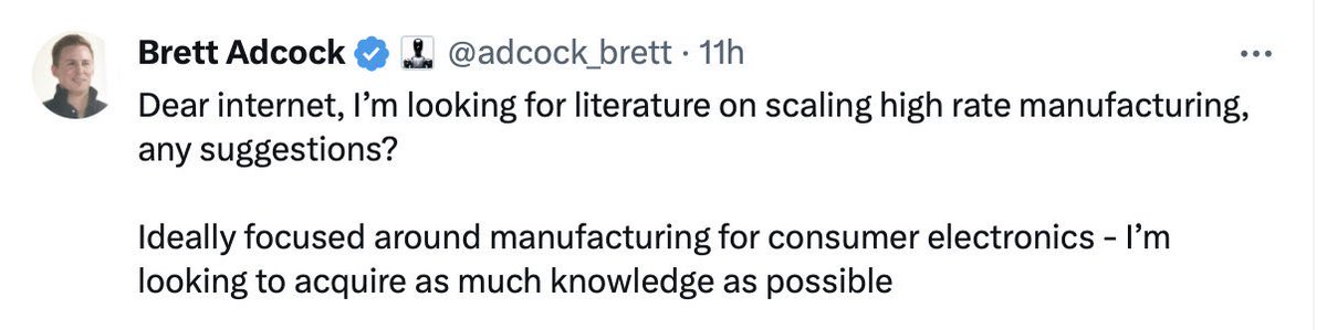 Brett Adcock Tweet